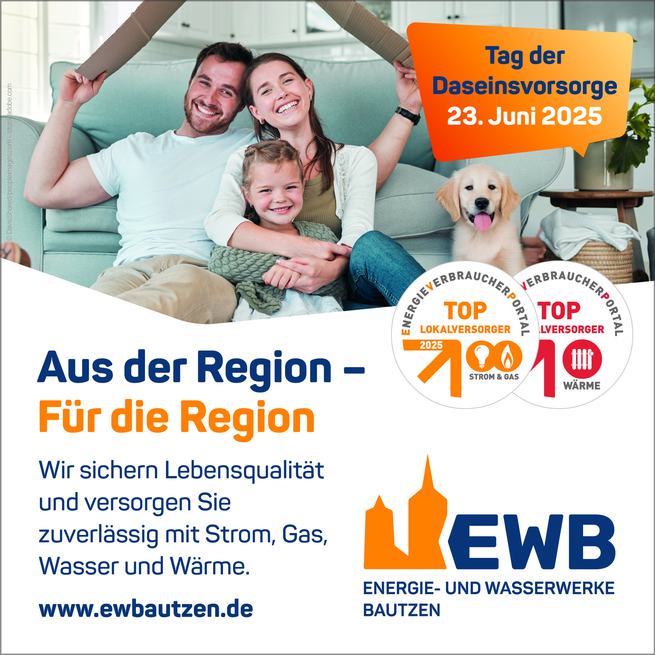 Glückliche Familie in Ihrem Zuhause