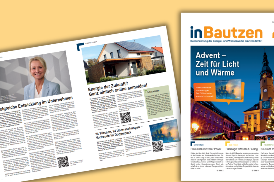 Die aktuelle EWB Kundenzeitung ist da!