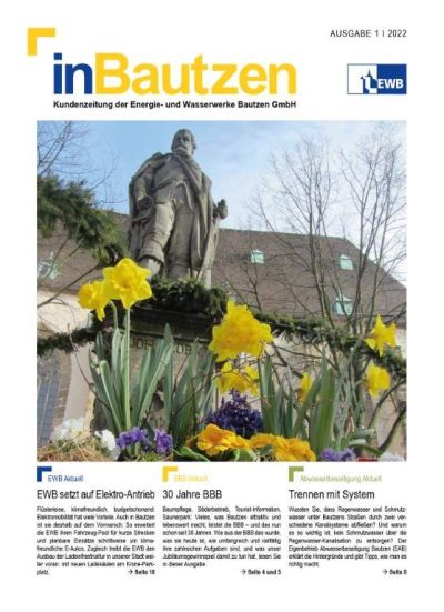 EWB Kundenzeitung inBautzen 1/2022