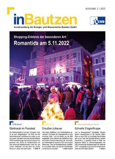 EWB Kundenzeitung inBautzen 2/2022