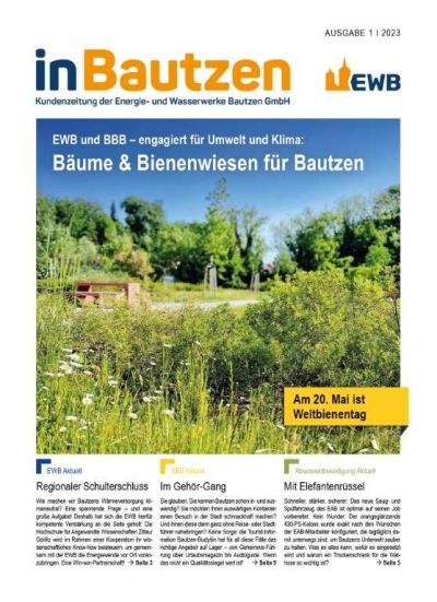 EWB Kundenzeitung inBautzen 1/2023