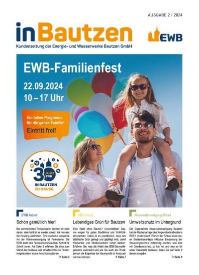 EWB Kundenzeitung inBautzen 2/2024