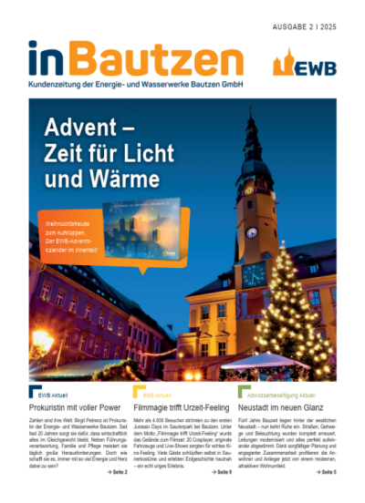 EWB Kundenzeitung inBautzen 2/2025