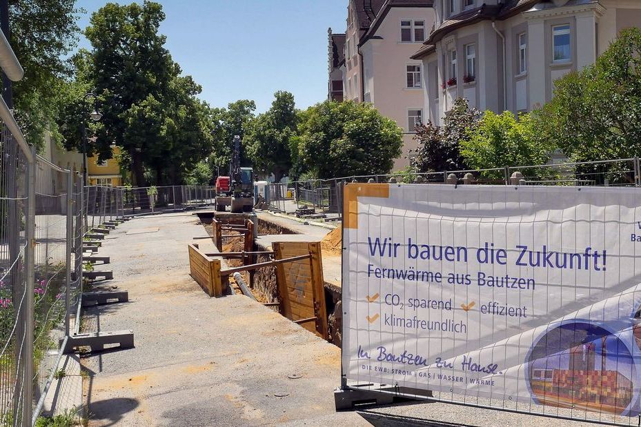 Fernwärmeerschließung in Bautzens Innenstadt geht weiter