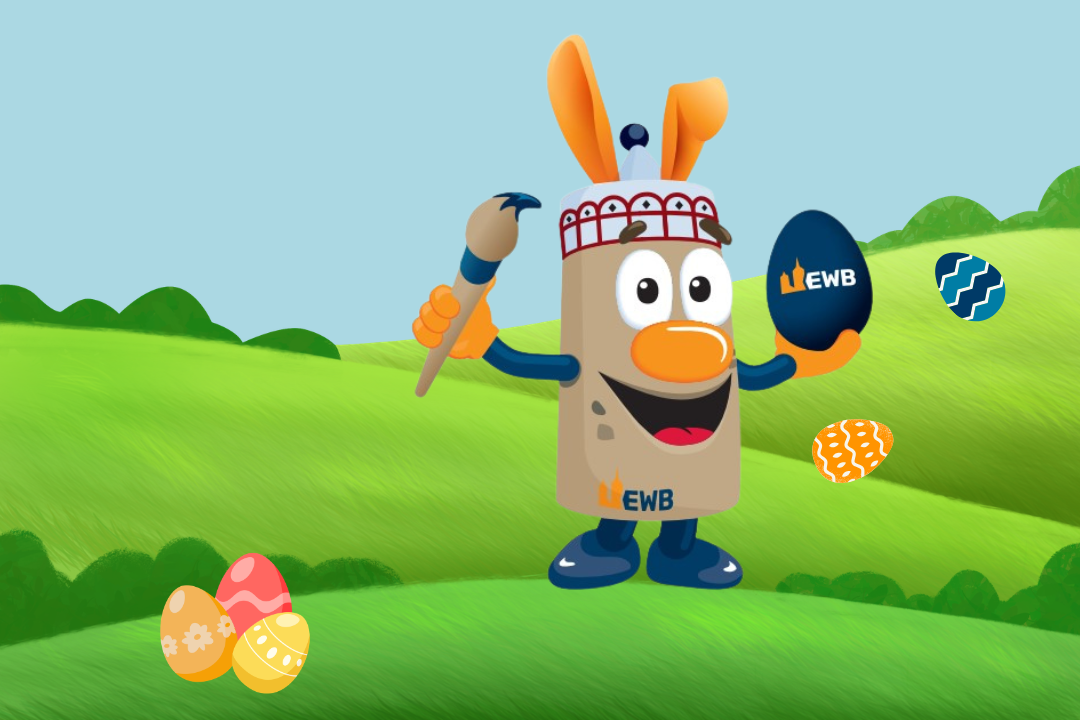 Wodi wünscht frohe Ostern – jetzt Malvorlagen herunterladen!